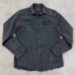 پیراهن مردانه جین اورجینال ZARA سایز M