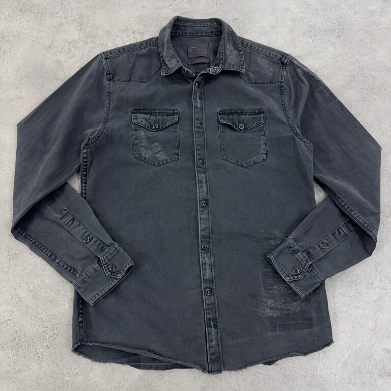 پیراهن مردانه جین اورجینال ZARA سایز M