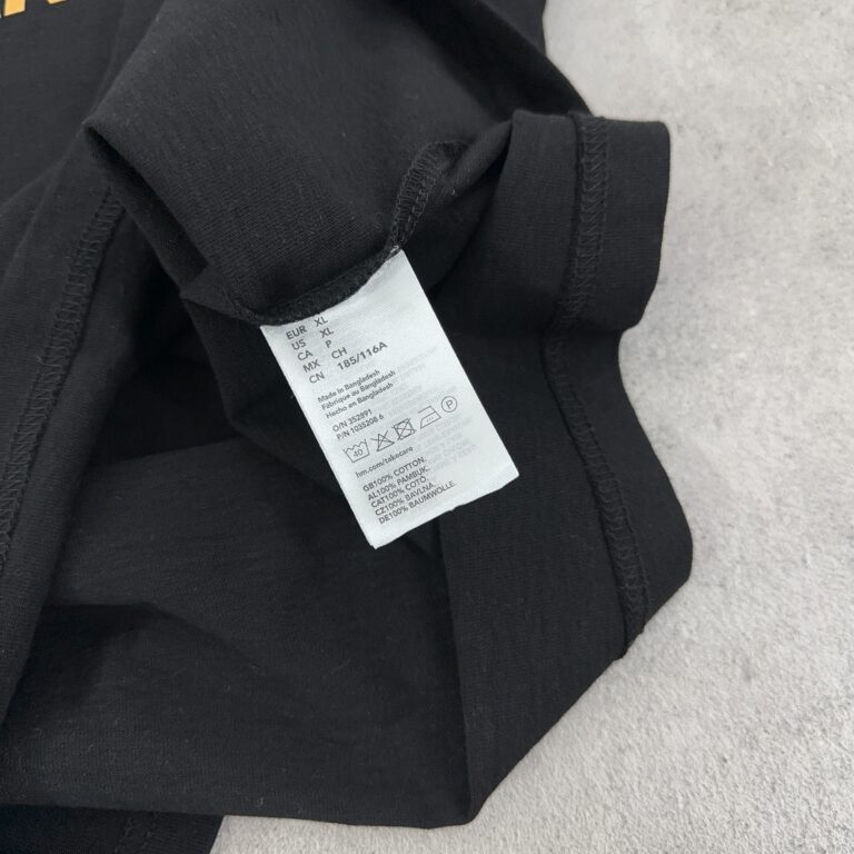 تیشرت H&M اورجینال طرح ماشین سایز XL