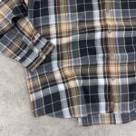 پیراهن پشمی اورجینال چهارخانه سایز 2XL