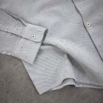پیراهن مردانه اسپانیایی ZARA طوسی روشن