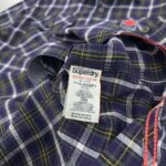 پیراهن مردانه اورجینال SUPER DRY تم بنفش