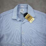 پیراهن مردانه اورجینال ZARA کتان سایز M