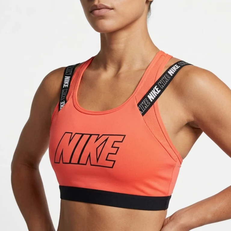 نیم تنه ورزشی استوک NIKE صورتی سایز L