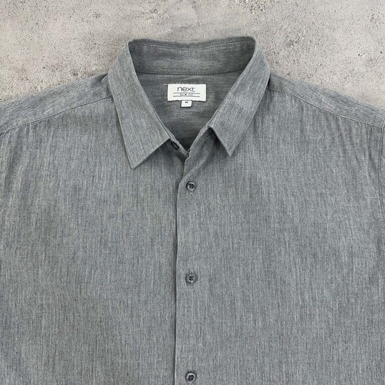 پیراهن مردانه استوک NEXT طوسی سایز M