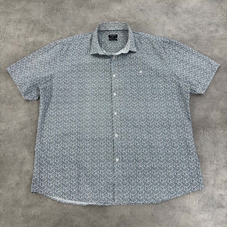 پیراهن مردانه استوک آستین کوتاه سایز 3XL