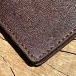 کیف پول مردانه چرم طبیعی بزی دستدوز