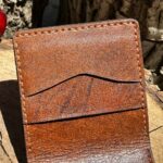 کیف پول مردانه چرم طبیعی گاوی دستدوز