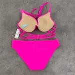 مایو دو تکه زنانه بوکس اونیو (Boux Avenue) بیکینی سرخابی دامن‌دار