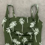 مایو زنانه یک تیکه اورجینال سبک نخل کالیفورنیا سایز M