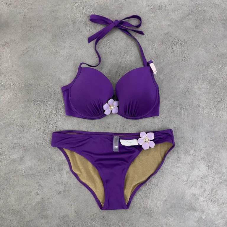 مایو زنانه انگلستان Boux Avenue بنفش
