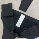 شورت لیزری زنانه اورجینال Lefties مشکی 2 عددی XL
