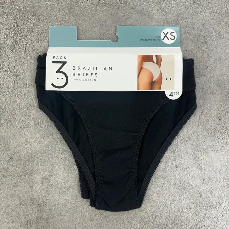 پک 3 عددی شورت زنانه Brazilian لفتیز مشکی سایز XS