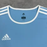 تیشرت ورزشی آبی روشن اورجینال آدیداس ADIDAS سایز 2XL