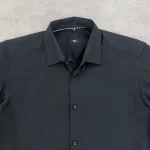 پیراهن مردانه اورجینال مشکی اسلیم فیت سایز M