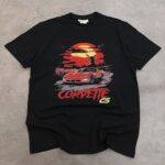 تیشرت H&M اورجینال ماشین آمریکایی سایز XL