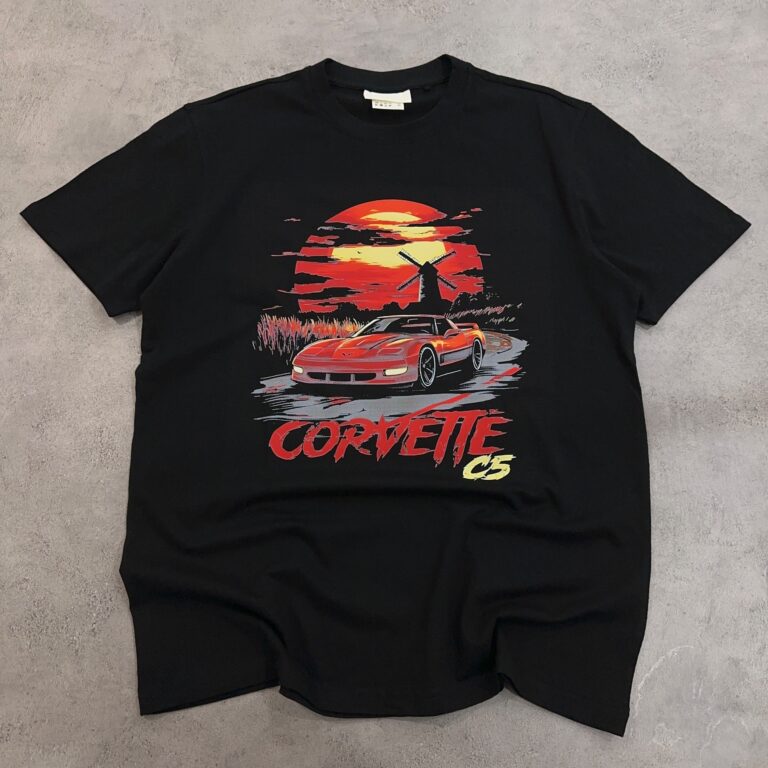 تیشرت H&M اورجینال ماشین آمریکایی سایز XL