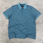پولوشرت پلی استر اورجینال رنگ آبی سایز XL