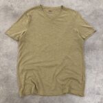 تیشرت یقه هفت 100% کتان H&M اورجینال سایز M