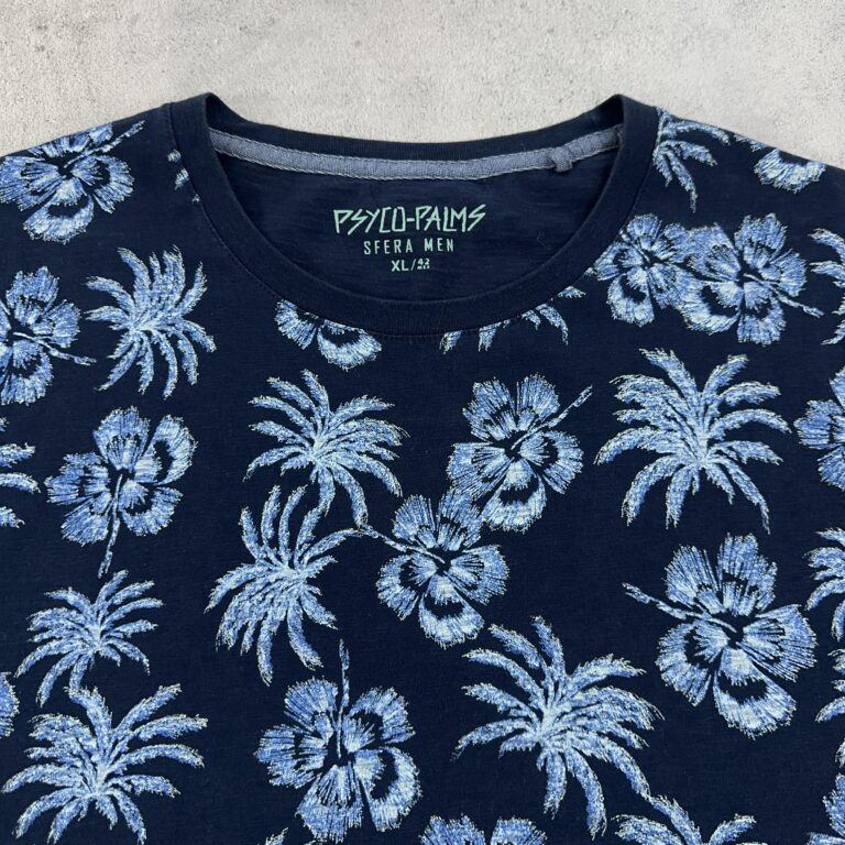 تیشرت هاوایی اورجینال یقه گرد سایز XL