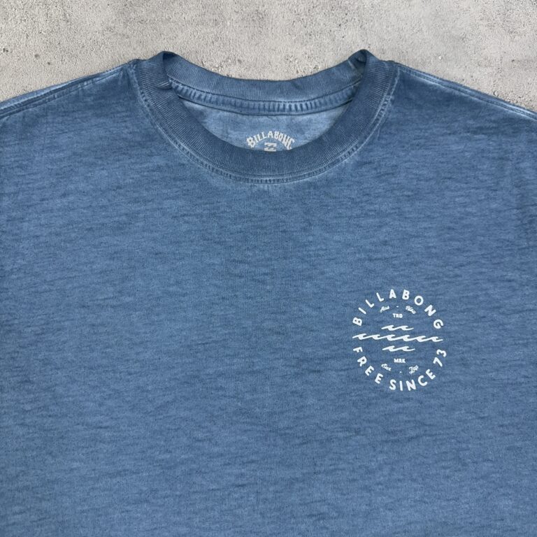 تیشرت کامل سنگ شور اورجینال رنگ آبی سایز M