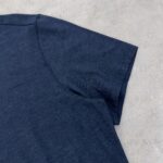 تیشرت اورجینال کتان رنگ سرمه ای سایز XL