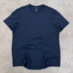 تیشرت اورجینال کتان رنگ سرمه ای سایز XL