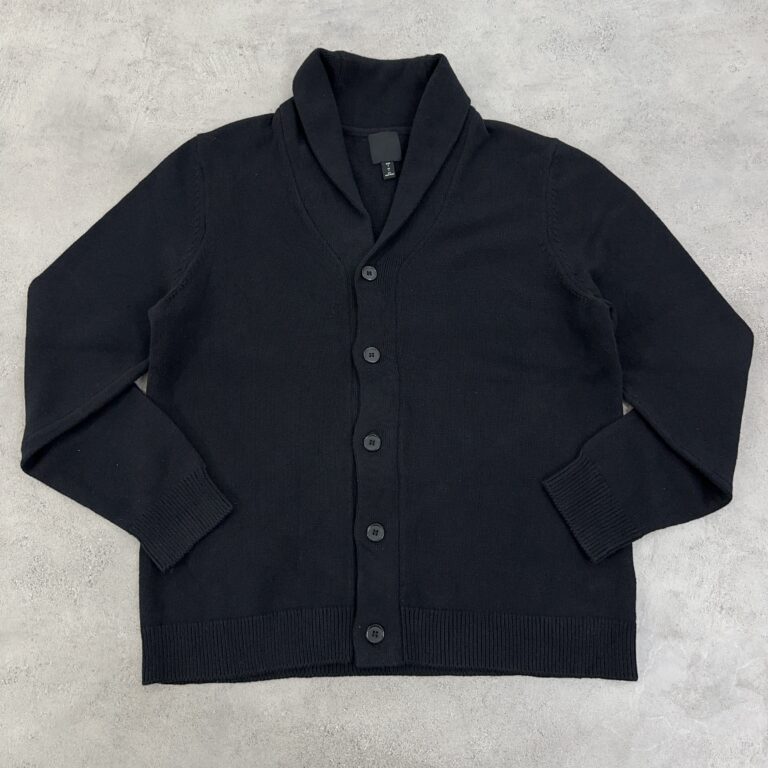 بافت تمام دکمه کلاسیک سوئدی برند H&M سایز L