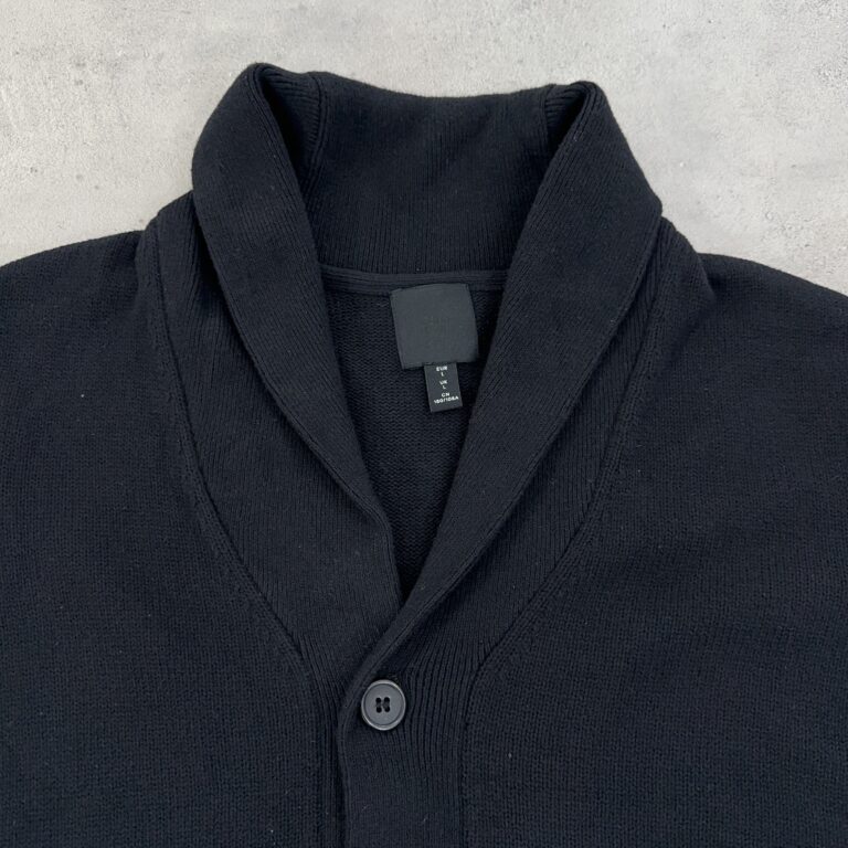 بافت تمام دکمه کلاسیک سوئدی برند H&M سایز L