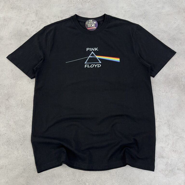 تیشرت H&M اورجینال پینک فلوید مشکی سایز L