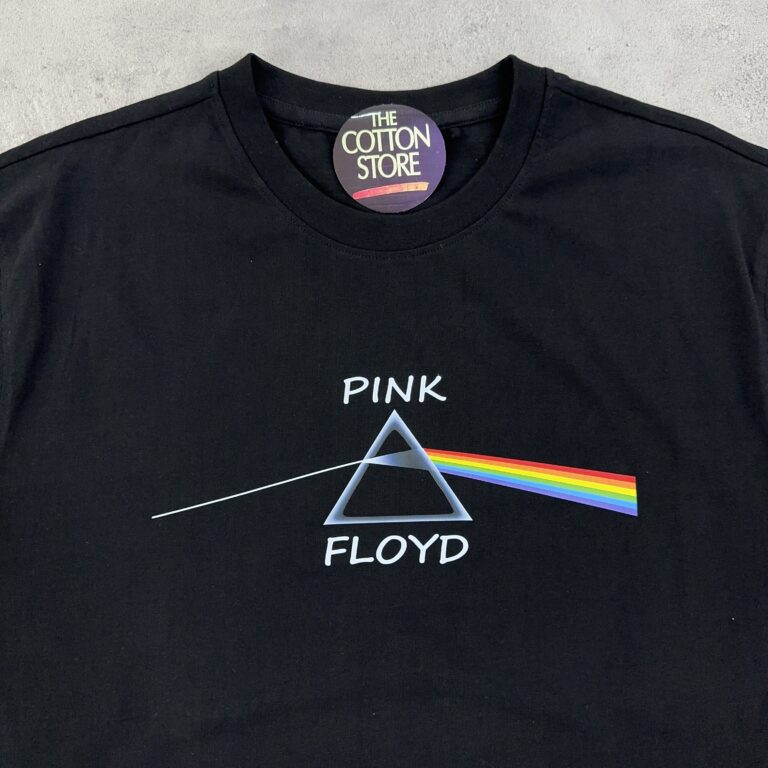 تیشرت H&M اورجینال پینک فلوید مشکی سایز L