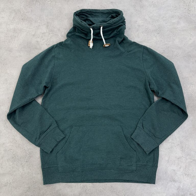 هودی داخل کرک یقه گردنی اورجینال رنگ سبز سایز L
