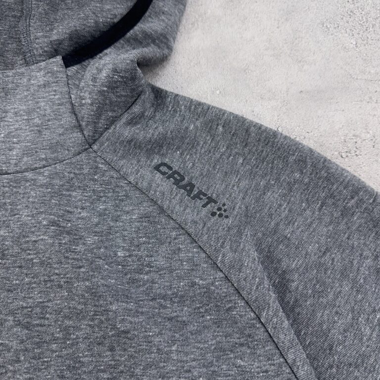 هودی ورزشی اورجینال سوئدی CRAFT رنگ طوسی