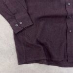 پیراهن پشمی اورجینال رنگ بادمجانی سایز XL