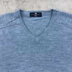 بافت یقه هفت اورجینال BLUE HARBOUR رنگ آبی روشن