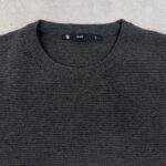 بافت یقه گرد MAN اورجینال رنگ خاکستری