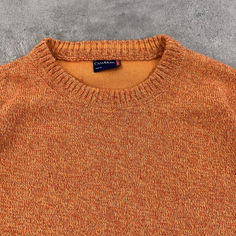 بافت ضخیم یقه گرد اورجینال