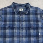 پیراهن کبریتی چهارخونه اورجینال پاییزه ضخیم