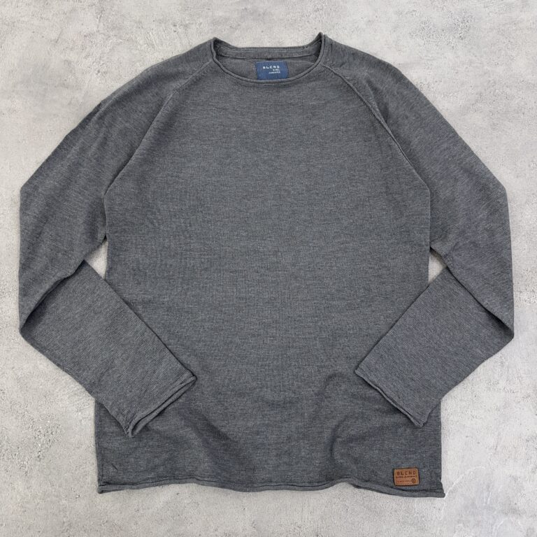 بافت اورجینال BLEND رنگ طوسی تیره سایز M