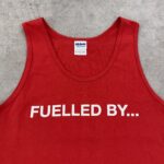 رکابی کانادایی برند GILDAN رنگ قرمز سایز M