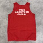 رکابی کانادایی برند GILDAN رنگ قرمز سایز M