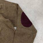 بافت یقه هفت اورجینال رنگ قهوه ای