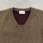 بافت یقه هفت اورجینال رنگ قهوه ای