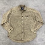 پیراهن پاییزه اورجینال طرح دار 100% کتان