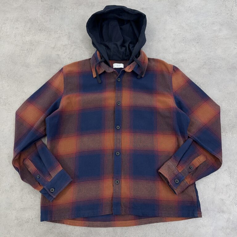 پیراهن اورجینال کلاه دار وینتیج ضخیم