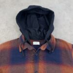 پیراهن اورجینال کلاه دار وینتیج ضخیم