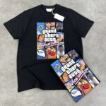 تیشرت جی تی ای GTA اورجینال برند H&M سایز XXL