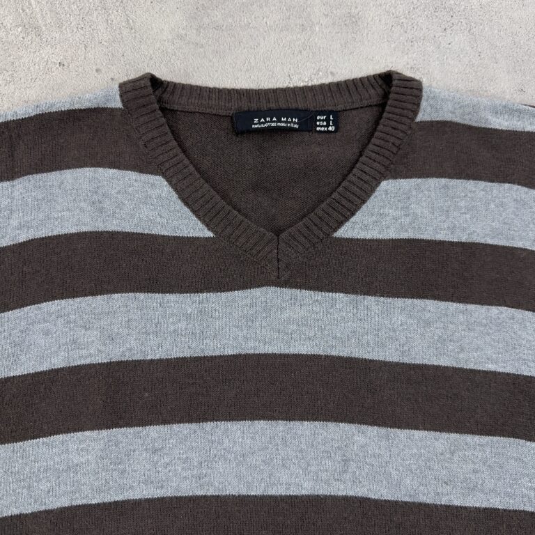 بافت یقه هفت ZARA اورجینال سایز L