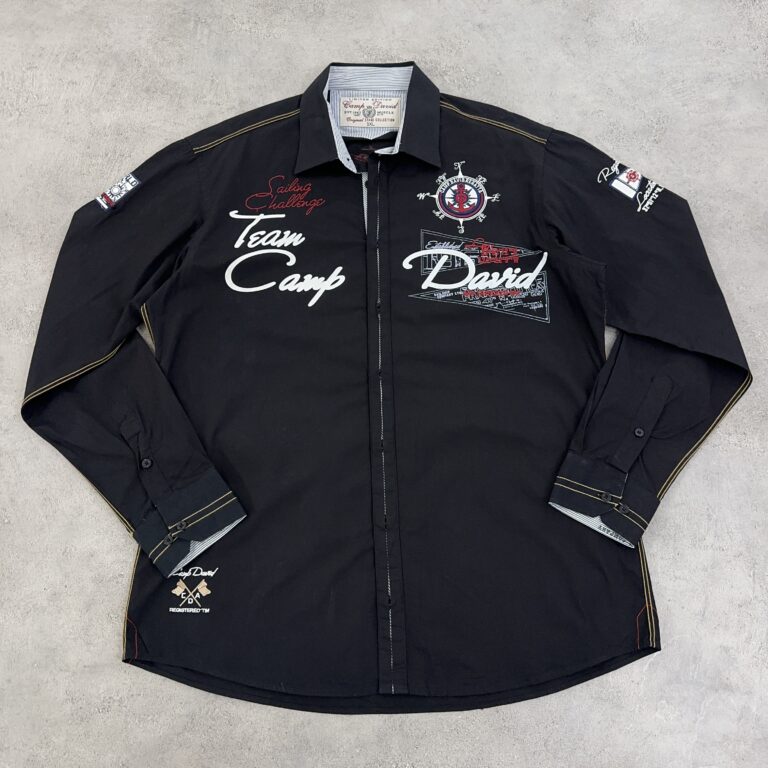 پیراهن مردانه CAMP DAVID اورجینال سایز XXL