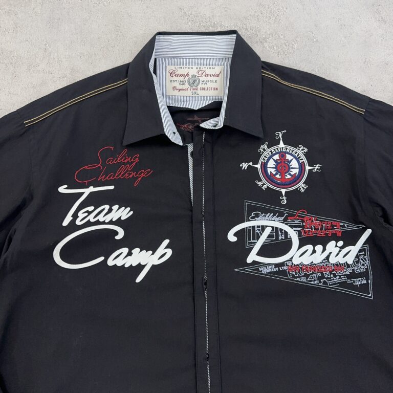 پیراهن مردانه CAMP DAVID اورجینال سایز XXL